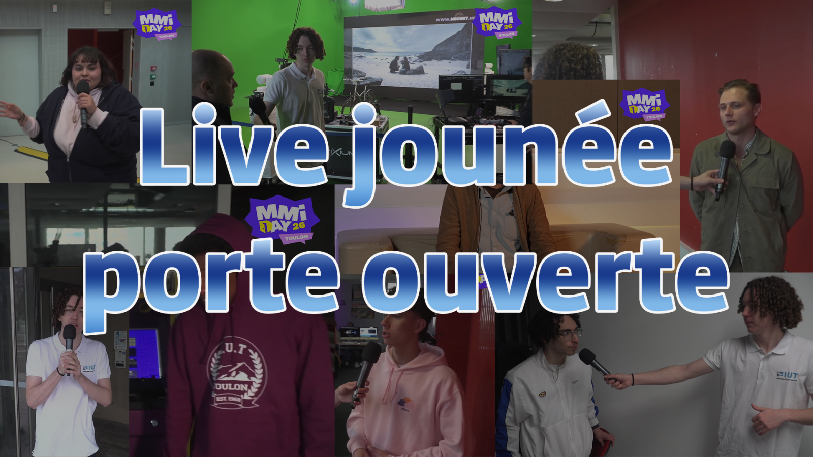 Live Twitch - Portes Ouvertes IUT